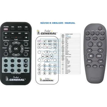 PHILIPS 313911879301 - dálkový ovladač duplikát
