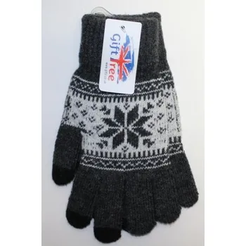 Rukavice Rukavice králičí kožešina, Barva Šedá 2432