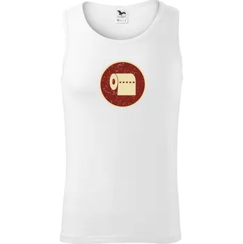 Toaletní papír - Tílko pánské Core - M ( Bílá )