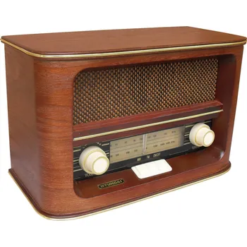 Hyundai RA 601 RETRO třešňové Radiopřijímač Hyundai RA 601 RETRO třešňové