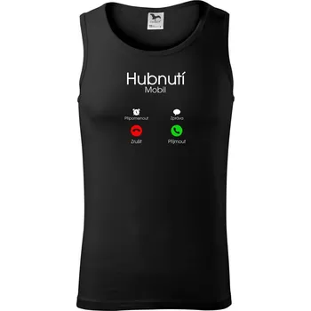 Hubnutí volá - Tílko pánské Core - 2XL ( Černá )