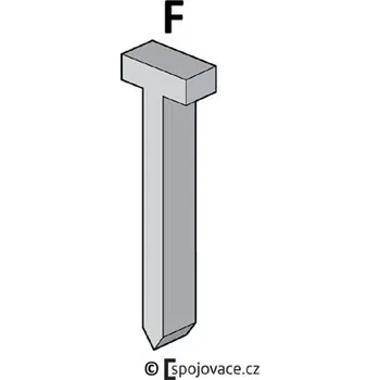 Hřebík Hřebíky Aircraft F, délka 50 mm, 5000 ks