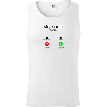 Moje auto volá - Tílko pánské Core - XL ( Bílá )