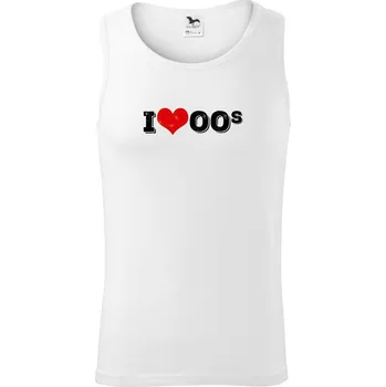 I love 00s - Tílko pánské Core - 2XL ( Bílá )