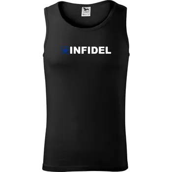 Pánské termoprádlo Infidel nápis - Tílko pánské Core - S ( Černá )
