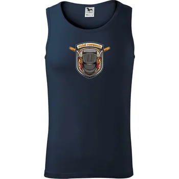 Svářeč profesionál - Tílko pánské Core - XL ( Námořní modrá (velmi tmavá - téměř černá) )