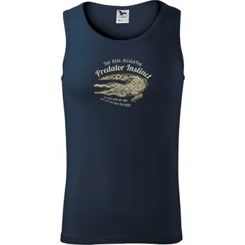Predator instinct - Tílko pánské Core - XL ( Námořní modrá (velmi tmavá - téměř černá) )
