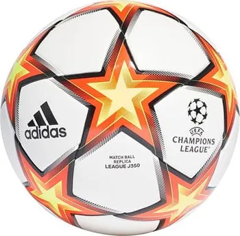Fotbalový míč adidas UCL LGE J350 PS GU0211 White/Solred/Syello 5