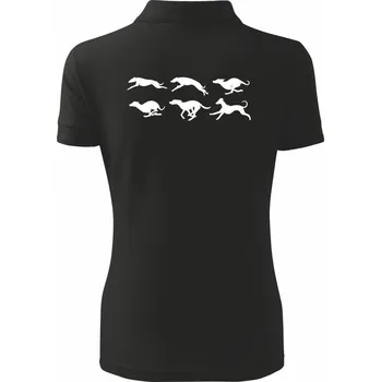 Chrt Pohyb - Polokošile dámská Pique Polo - XS ( Černá )