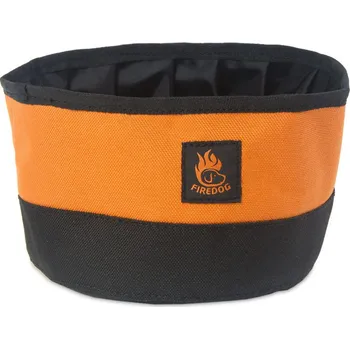 Miska pro psa Firedog Cestovní miska 2,0 L černá / oranžová