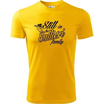 Chlapecké tričko Still In The Sallieri Family - Dětské triko sportovní (dresovina) - 134 cm/8 let ( Žlutá )