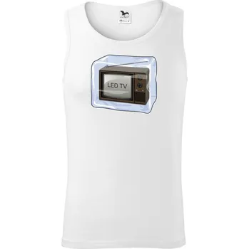 LED TV (Hana-creative) - Tílko pánské Core - L ( Bílá )
