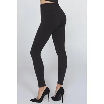 Dámské legíny Dámské legíny SKINNY HOT HIGH WAIST černá XXL