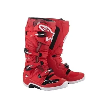 Moto obuv Mx Boty Alpinestars Tech 7 Red 2023, Velikost 40,5 / US 7