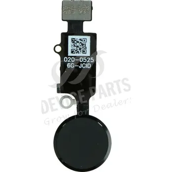 Apple iPhone 7, 7 Plus, 8, 8 Plus - Home button - Tlačítko domů s funkcí zpět (černá)