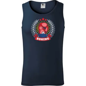 Boxing chamipion - Tílko pánské Core - XL ( Námořní modrá (velmi tmavá - téměř černá) )