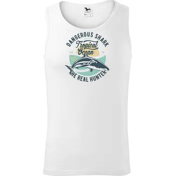 Dangerous Shark - Tílko pánské Core - M ( Bílá )