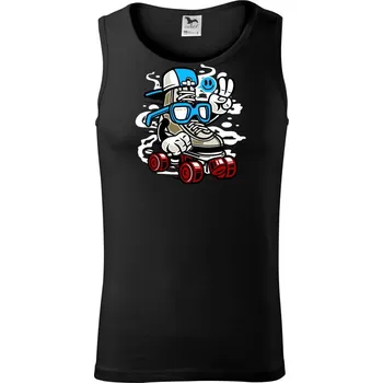 Brejláč na bruslích - Tílko pánské Core - XL ( Černá )