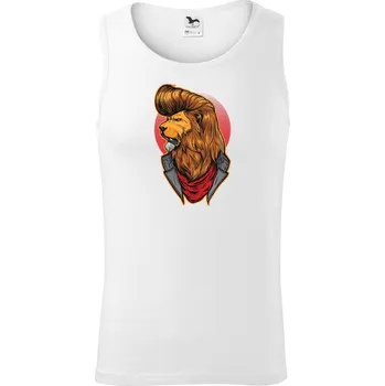 Lev za frajera - Tílko pánské Core - 2XL ( Bílá )