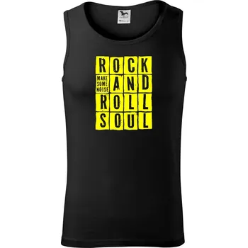 Rock and roll soul - Tílko pánské Core - S ( Černá )