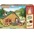 domeček pro figurky Sylvanian Families 5610 Srub se zelenou střechou a příslušenstvím