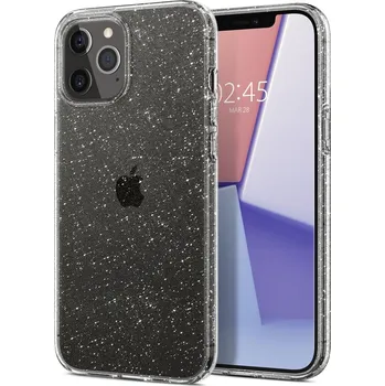 Spigen Liquid Crystal Glitter pro Apple iPhone 12 Pro Max čiré