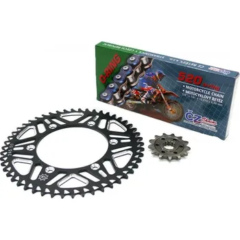 Řetězová sada pro motocykl Řetězová sada ČZ O-ring Steel pro Yamaha YZ 426