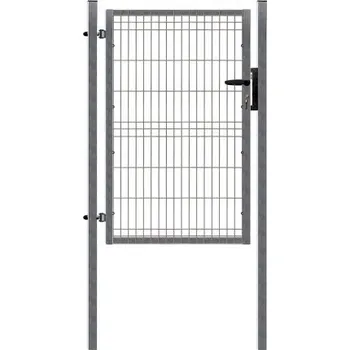 Plot PILECKÝ Jednokřídlá plotová branka PILOFOR pozinkovaná 1094 x 1045 mm FAB