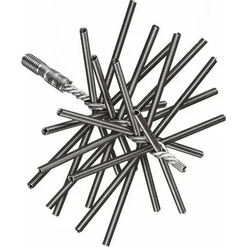 Komínová štětka M.A.T. Group Kartáč komínový pružinový 180mm/M12