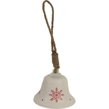 Vánoční ozdoba Morex K2328-01 6 cm bílý