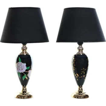 Lampička Stolní lampa "BLACK ELEGANCE" 28x50/2dr.