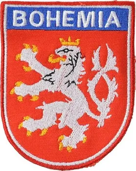 Nášivka Navys Nášivka Český lev + Bohemia barevná
