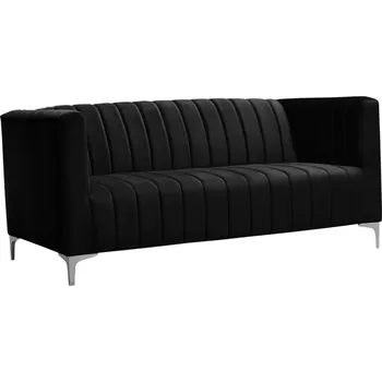 Sedací souprava Černá dvoumístná pohovka Aveiro 7