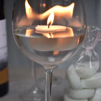 Svíčka Supeko plovoucí svíčky srdce bílé 6 ks