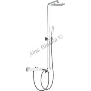 Sprchový držák Posuvná sprchová tyč - sprchový komplet (posuvný držák sprchy) - CHROM GU4338