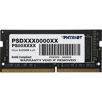 Operační paměť PATRIOT Signature 16GB DDR4 3200MHz / SO-DIMM / CL22 / 1,2V PSD416G320081S