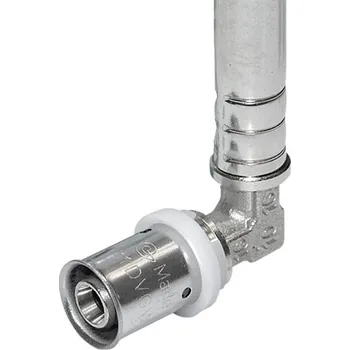 Vodovodní potrubí TOPtherm PEXAL Přípojka "L" 20 x 300 x 15 mm - Lisovací tvarovka (TH) PN10, 100°C 7090L20