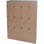 Skříň boxová 12 dveřová Buk
