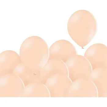 Balónek Balónky světle broskvové 453 - 100 kusů Balonky.cz 1100453-100