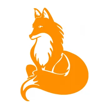 Samolepící dekorace SAMOLEPKA Liška 003 levá (06 - oranžová) NA AUTO, NÁLEPKA, FÓLIE, POLEP, TUNING, VLASTNÍ TEXT, TISK, AUTOSAMOLEPKY.cz, POLEPY, OBRÁZEK, LOGO, SAMOLEPKY