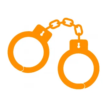 Samolepící dekorace SAMOLEPKA Pouta 001 levá (06 - oranžová) NA AUTO, NÁLEPKA, FÓLIE, POLEP, TUNING, VLASTNÍ TEXT, TISK, AUTOSAMOLEPKY.cz, POLEPY, OBRÁZEK, LOGO, SAMOLEPKY