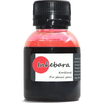 Inkebara Korálový lahvičkový inkoust