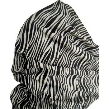 Nákrčník DAP SPORT šátek DAP Zebra, čerá/bílá