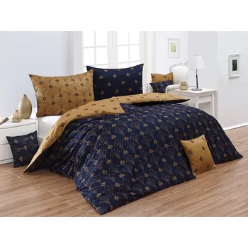 Povlečení Matějovský Cordona bavlněný satén 140 x 200, 70 x 90 cm zipový uzávěr