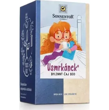 Nealkoholický nápoj BIO bylinný čaj, Sonnentor Bio Rarášci - Usmrkánek, porcovaný, 18 sáčků