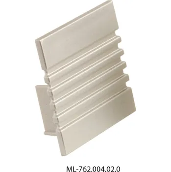 Průmyslové svítidlo MCLED Koncovka pro PO bez otvoru stříbrná ML-762.004.02.0