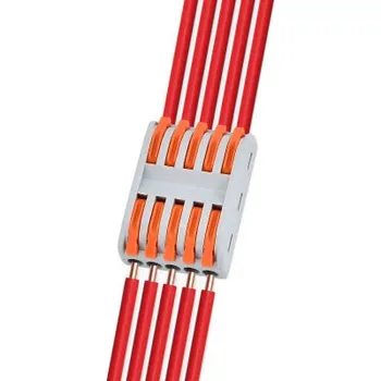 Elektronická součástka P425 5-pólová vodičová svorkovnice s pákami - 50ks