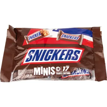 Čokoládová tyčinka Snickers Minis Bag 333 g
