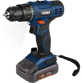 Vrtačka FERM CDM1158 1x 2,0 Ah + nabíječka, kufr