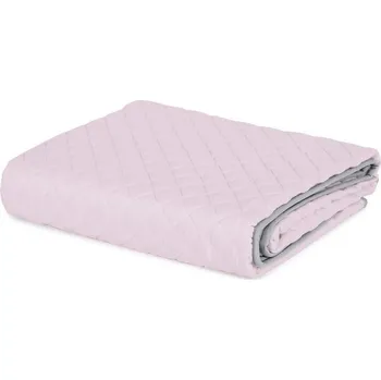 Dětská deka CEBA BABY deka pro rodiče 150x180cm Caro/Růžová DOPRODEJ!